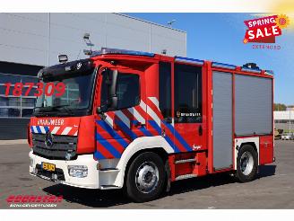 damaged trucks Mercedes Atego 1527 Ziegler Komplett Feuerwehr 16.684 km! Euro 6 2018/11