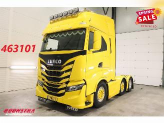 damaged trucks Iveco S-way 480 Full Air Alcoa Leder ACC Standairco 6X2 Verschiebekopplung 2022/2