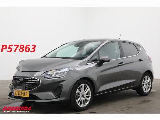 krockskadad bil auto Ford Fiesta 1.0 EcoBoost Hybrid Titanium X LED ACC Apple/Android Camera LRHZ SHZ 2022/10