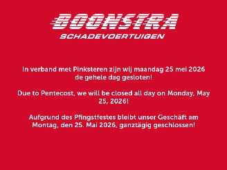 damaged passenger cars   Tweede Pinksterdag gesloten 