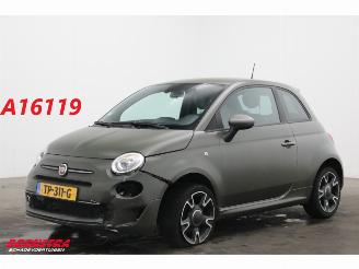 krockskadad bil auto Fiat 500 0.9 TwinAir Turbo Sport Aut. Leder Navi Clima Cruise PDC 2018/9