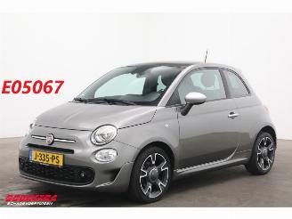 krockskadad bil auto Fiat 500 1.0 Hybrid Rockstar Schuifdak Navi Clima Cruise PDC 2020/9