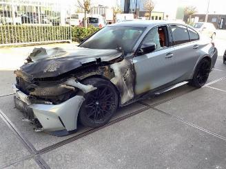 Salvage car BMW M3 M3 (G80), Sedan, 2019 3.0 Competition xDrive Turbo 24V 2021/10