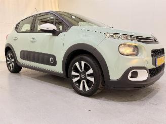 Voiture accidenté Citroën C3 1.2 Puretech 83 Shine 2017/2