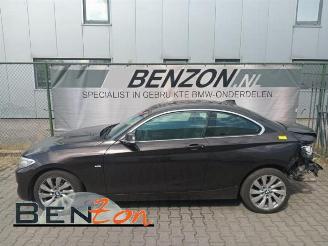 rozbiórka samochody osobowe BMW 2-serie 2 serie (F22), Coupe, 2013 / 2021 218d 2.0 16V 2014/7