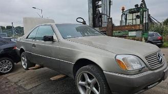 Salvage car Mercedes S-klasse S (C140), Coupe, 1992 / 1999 6.0 600 Coupe 48V 1995/9