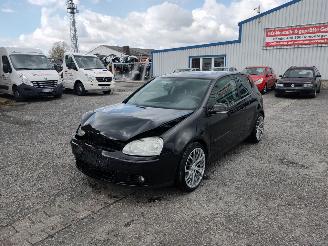 Vrakbiler auto Volkswagen Golf 5 1.9 TDI Zwart LC9Z Onderdelen BLS Motor 2007/6