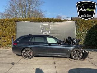 Coche siniestrado BMW 5-serie 5 serie Touring (G31), Combi, 2017 530i 2.0 TwinPower Turbo 16V Mild Hybrid 2021/8