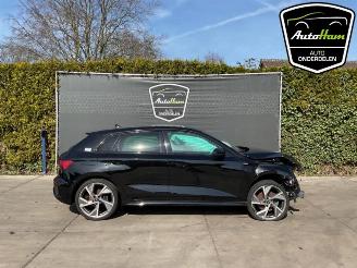 rozbiórka samochody osobowe Audi A3 A3 Sportback (8YA), Hatchback 5-drs, 2019 1.5 35 TFSI 16V Mild Hybrid 2020/11