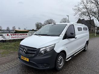 krockskadad bil auto Mercedes Vito Tourer 114 BlueTEC Pro Extra Lang ex politie PKW !!! 7 PERSOONS OP KENTEKEN 2020/9