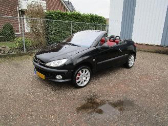 krockskadad bil auto Peugeot 206 CC 2.0 16V Clima Leder 2002/2