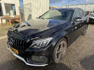 krockskadad bil auto Mercedes C-klasse 200 AMG AUT PRESTIGE GLASDAK BJ 2015 ! 2015/8