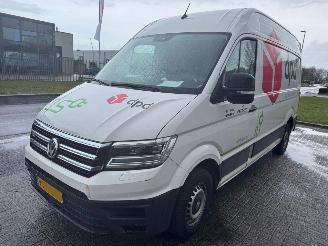 krockskadad bil bedrijf Volkswagen Crafter e-Crafter  AUTOMAAT L3H3 36 kWh 2020/12