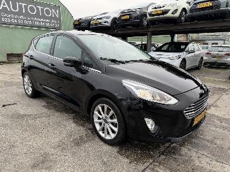Voiture accidenté Ford Fiesta 1.0 Ecoboost 74KW Clima Navi Camera Led Titanium NAP 2017/7
