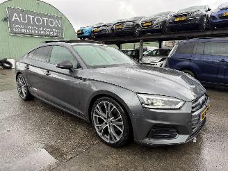 krockskadad bil auto Audi A5 40 TFSI 140KW S-Tronic Pano Clima Navi Led Design 2019/3