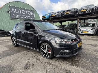 krockskadad bil auto Volkswagen Polo 1.8 GTI 141KW Pano DSG Clima Navi Led Camera 2015/2