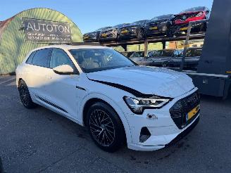 Voiture accidenté Audi E-tron 55 95 kWh 300KW Quattro Advanced Pano Clima Navi Led Xenon 2019/12