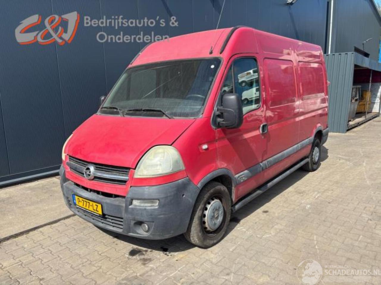 Opel Movano Movano (4A1; 4A2; 4B2; 4B3; 4C2; 4C3), Van, 1998 / 2010 2.5 CDTI