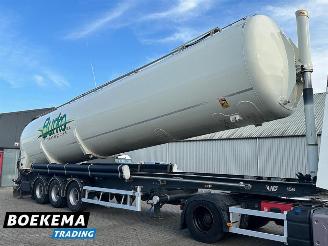 dañado remolque camión LAG  O-3-TI Kipsilo 63000L 2022/6