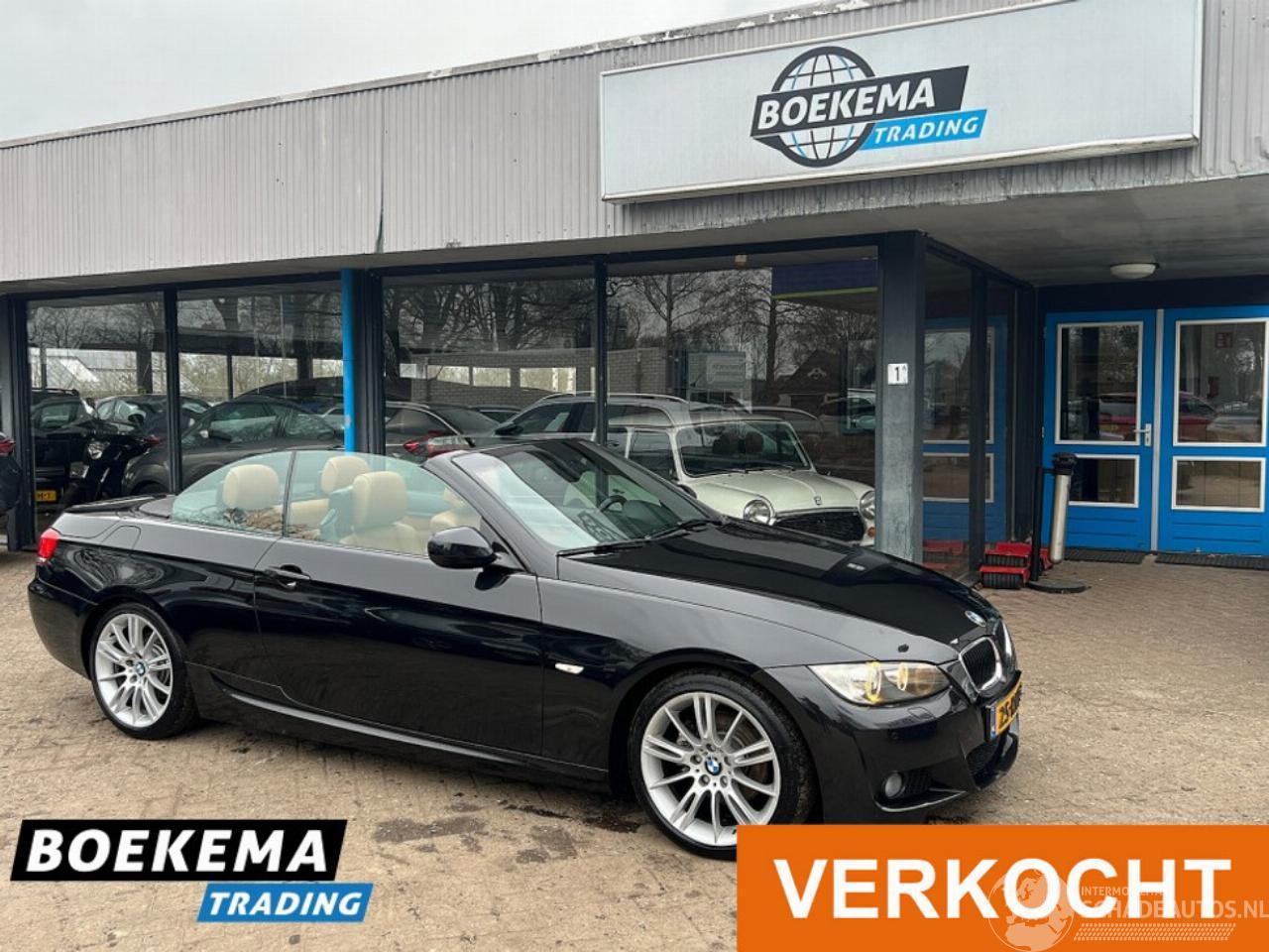 BMW 3-serie 320d Cabrio M-Sport Leer Stoelverwarming Navigatie