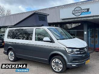Schade camper Volkswagen  Transporter 2.0TDI 150PK DSG Camper Hefdak Luifel Fietsendrager Leer Stoelverw. Navigatie 2017/11