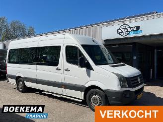 krockskadad bil bedrijf Volkswagen Crafter 35 2.0 TDI L3H2 9-Persoons Schuifdeur Rolstoellift 2013/6
