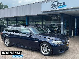 krockskadad bil auto BMW 5-serie 535xi High Exe M-Sport Panorama Leer HUD Lane-Ass Keyless 2012/1