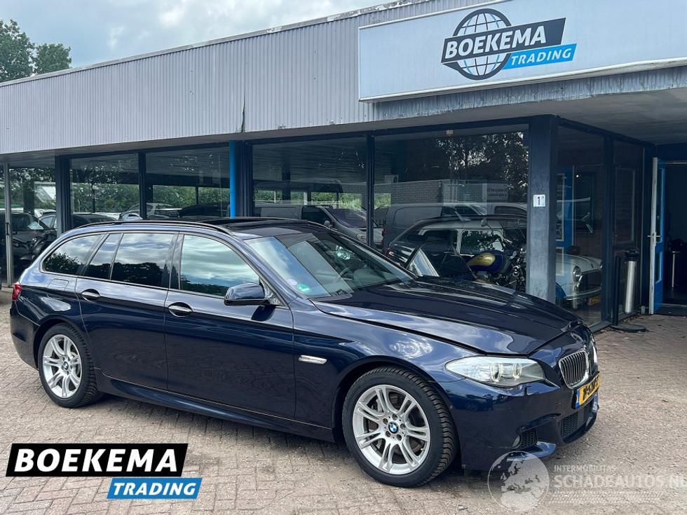 BMW 5-serie 535xi High Exe M-Sport Panorama Leer HUD Lane-Ass Keyless