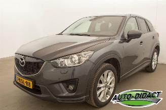 damaged passenger cars Mazda CX-5 2.0 GT-M Automaat 4WD Clima Navi Leder Camera 2013/7