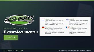 Vaurioauto  passenger cars Audi  export / douane / tenaamstelling tarief 2026/1