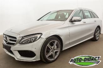 Unfallwagen Mercedes C-klasse C180d Automaat Clima Navi Leder 2018/4