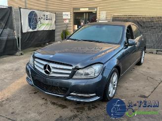 Vrakbiler auto Mercedes C-klasse C (W204), Sedan, 2007 / 2014 1.6 C-180 16V BlueEfficiency 2012/6