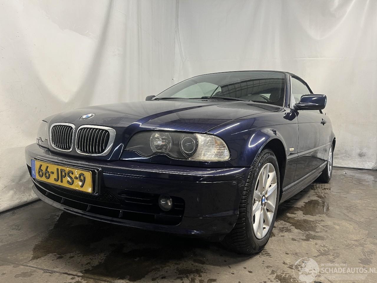 BMW 3-serie 3 serie (E46/2C) Cabrio 325 Ci 24V (M54-B25(256S5)) [141kW]  (09-2000/=
08-2006)