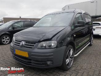 Schade bestelwagen Volkswagen Caddy 2.0 TDI Maxi 140pk Dubbele Schuifdeur Navi 2010/1