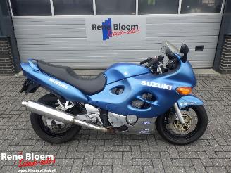 damaged motor cycles Suzuki GSX 750  2002/7