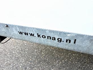 Konag  N/A aanhangwagen - org nl - 601x191x200cm buitenwerkse maten - lichte schade - kan zo rijdend mee picture 25