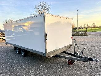 Konag  N/A aanhangwagen - org nl - 601x191x200cm buitenwerkse maten - lichte schade - kan zo rijdend mee picture 5