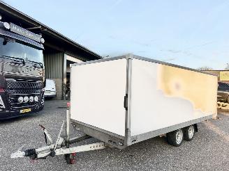 Konag  N/A aanhangwagen - org nl - 601x191x200cm buitenwerkse maten - lichte schade - kan zo rijdend mee picture 3