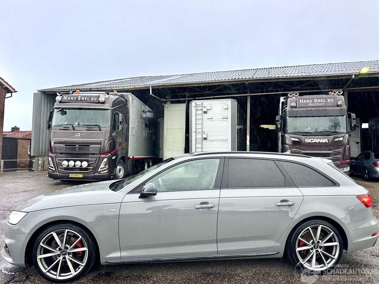 Audi A4 Avant 2.0 TFSI 190pk aut + f1 MHEV S-line black ed - head up - b&o - front + line + side assist - keyless - alarm - virtual