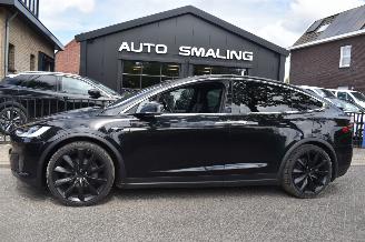 krockskadad bil auto Tesla Model X 100D 417Pk 6Personen 3FASE *Navi/Clima/Camera/Leder/Stoelverwarming 2018/11