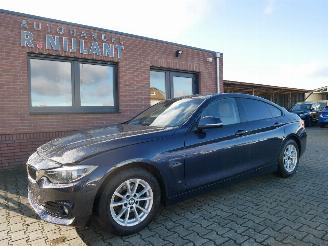Schadeauto BMW 4-serie 418 D GRAN COUPE ADVANTAGE LED LEER 2018/10