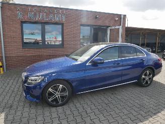 krockskadad bil auto Mercedes C-klasse C 200 D AVANTGARDE PANORAMADAK LED 2018/10