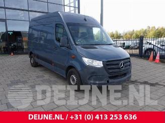 rozbiórka samochody osobowe Mercedes Sprinter Sprinter 3,5t (907.6/910.6), Van, 2018 314 CDI 2.1 D FWD 2019/12