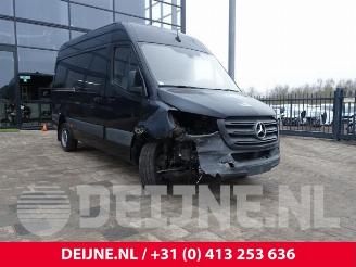 Salvage car Mercedes Sprinter Sprinter 3,5t (907.6/910.6), Van, 2018 317 CDI 2.0 D RWD 2021/9