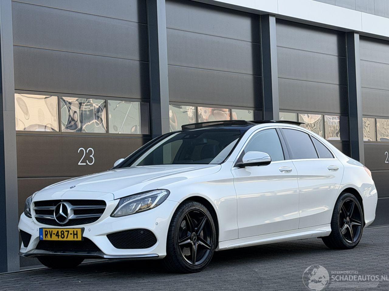 Mercedes C-klasse 220 CDI AMG Pano Camera Leer EURO-6