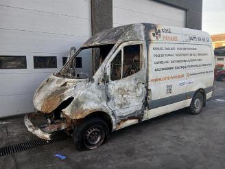 Démontage voiture Mercedes Sprinter Sprinter 3,5t (907.6/910.6), Van, 2018 316 CDI 2.1 D RWD 2019/1