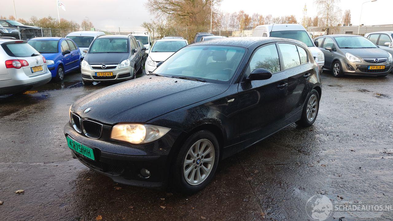 BMW 1-serie E87 118D 2004 M47D20 204D4 Zwart 668 onderdelen