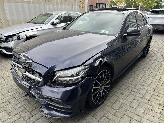 uszkodzony samochody osobowe Mercedes C-klasse AMG FACELIFT/PANO/LED/NAVI/PDC/LEDER/SIDE-ASSIST/ 2018/12