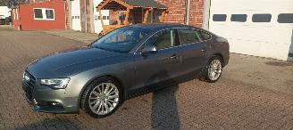 skadebil auto Audi A5 Sportback 2.0-TDI Automatik Navi Xenon Led-Achterlichten Stoelverwarming Climatecontrol CruiseControl trekhaak 18-inch Audi velgen 2016/2