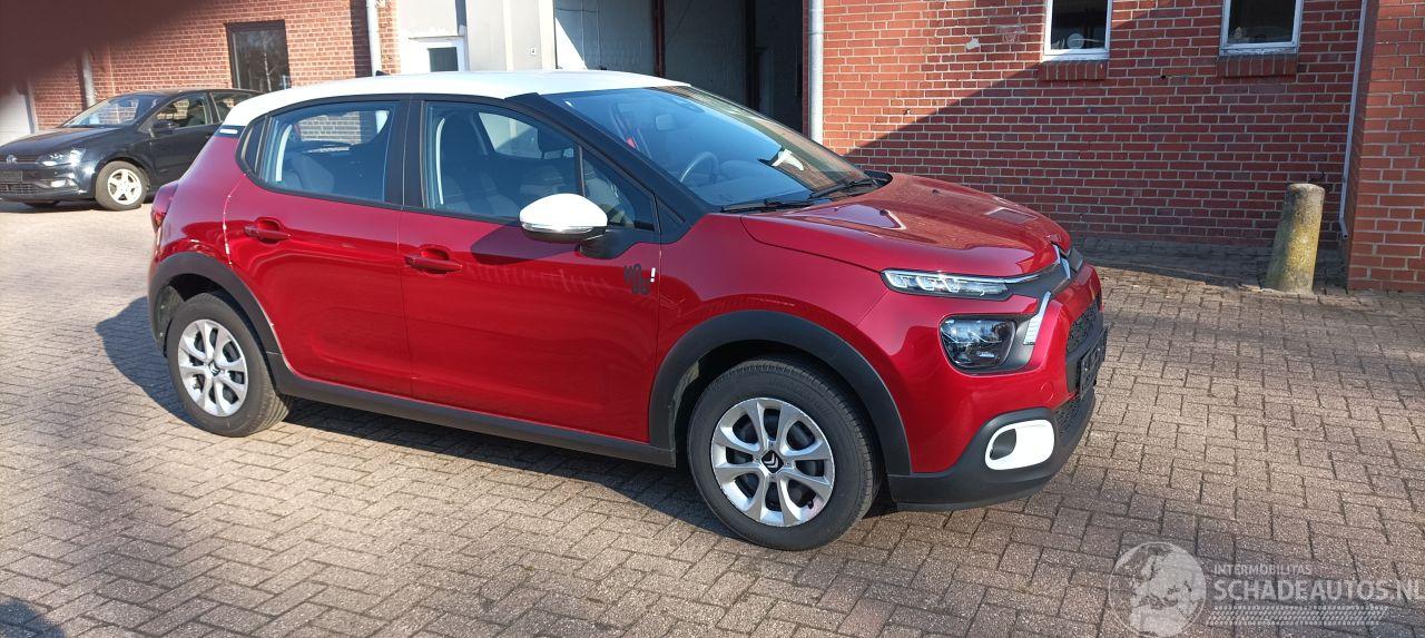 Citroën C3 1.2 Full-Led koplampen Led Dagrijverlichting Airconditioning stoelverwarming CruiseControl multifunctionele stuurwiel Dab audio systeem Lichtautomaat Drivelane assistent Mistlampen